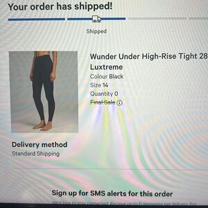 Wunder under high rise tight 28” 
In black
Size 14